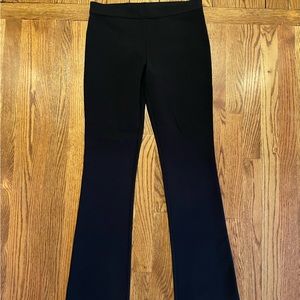 Max Studio pull on black flare dress pants
